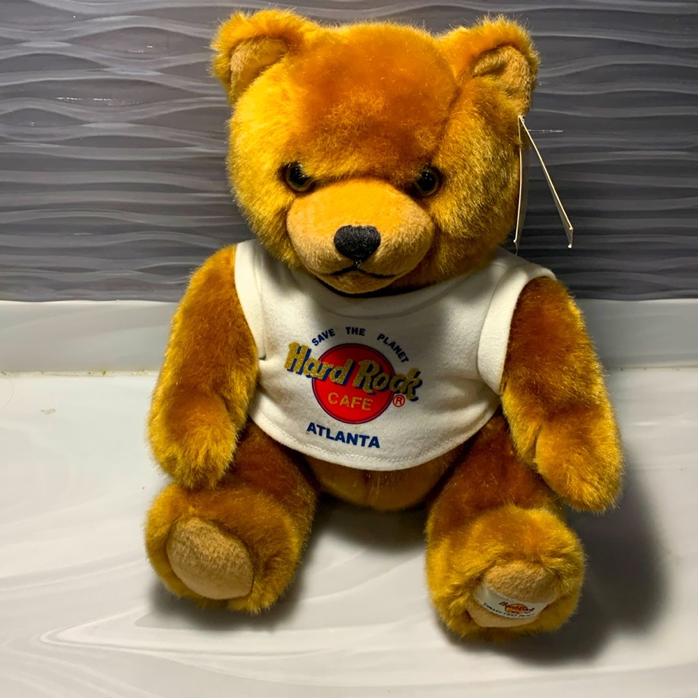 Hard Rock Cafe Atlanta Collector Bear NEW limited Edition Herrington Teddy Bear